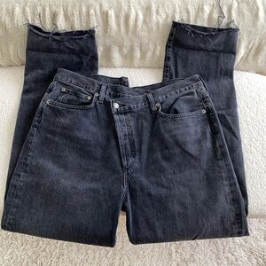 Agolde DOUBLE criss cross jeans